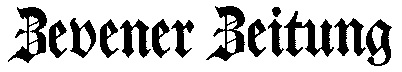 Zevener Zeitung